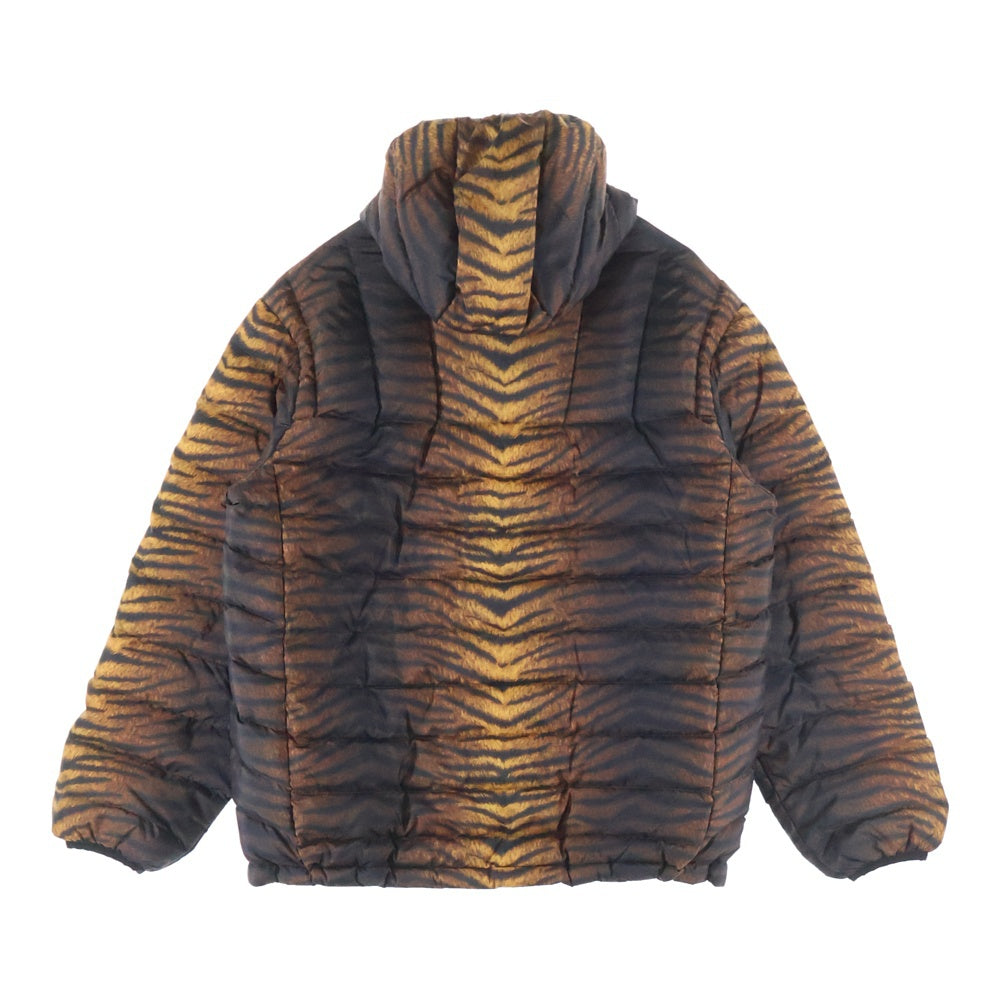 SUPREME(シュプリーム) 25AW MICRO DOWN HALF ZIP HOODED PULLOVER タイガー ハーフジップ マイクロダウンジャケット ブラウン