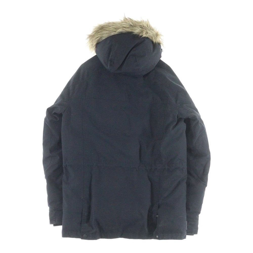 RLX RALPHLAUREN(アール エル エックス ラルフ ローレン) ジップアップ ファーフーディ ダウンジャケット 710634980001 ブラック