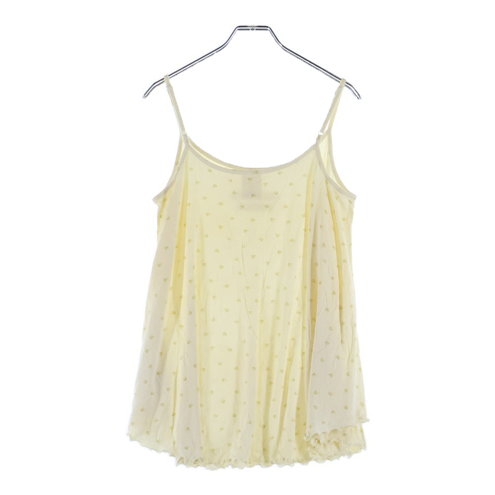 gelato pique(ジェラートピケ) レーヨン混 ハートロゴ セットアップ ルームウェア PWCP252310 ホワイト レディース