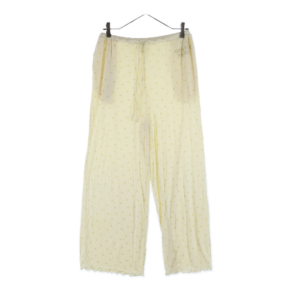 gelato pique(ジェラートピケ) レーヨン混 ハートロゴ セットアップ ルームウェア PWCP252310 ホワイト レディース