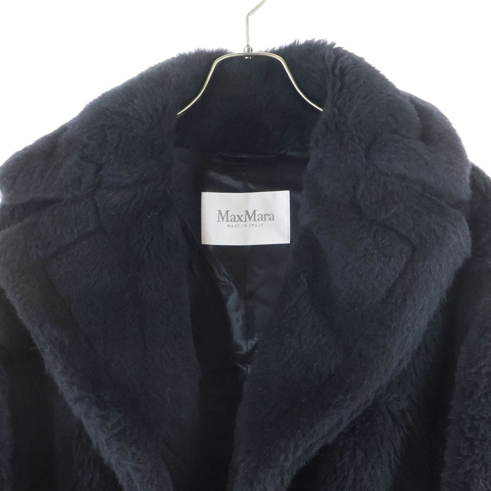 Max Mara(マックスマーラ) TEDGIRL テディベア アイコン ファーコート 2521016052 ブラック レディース