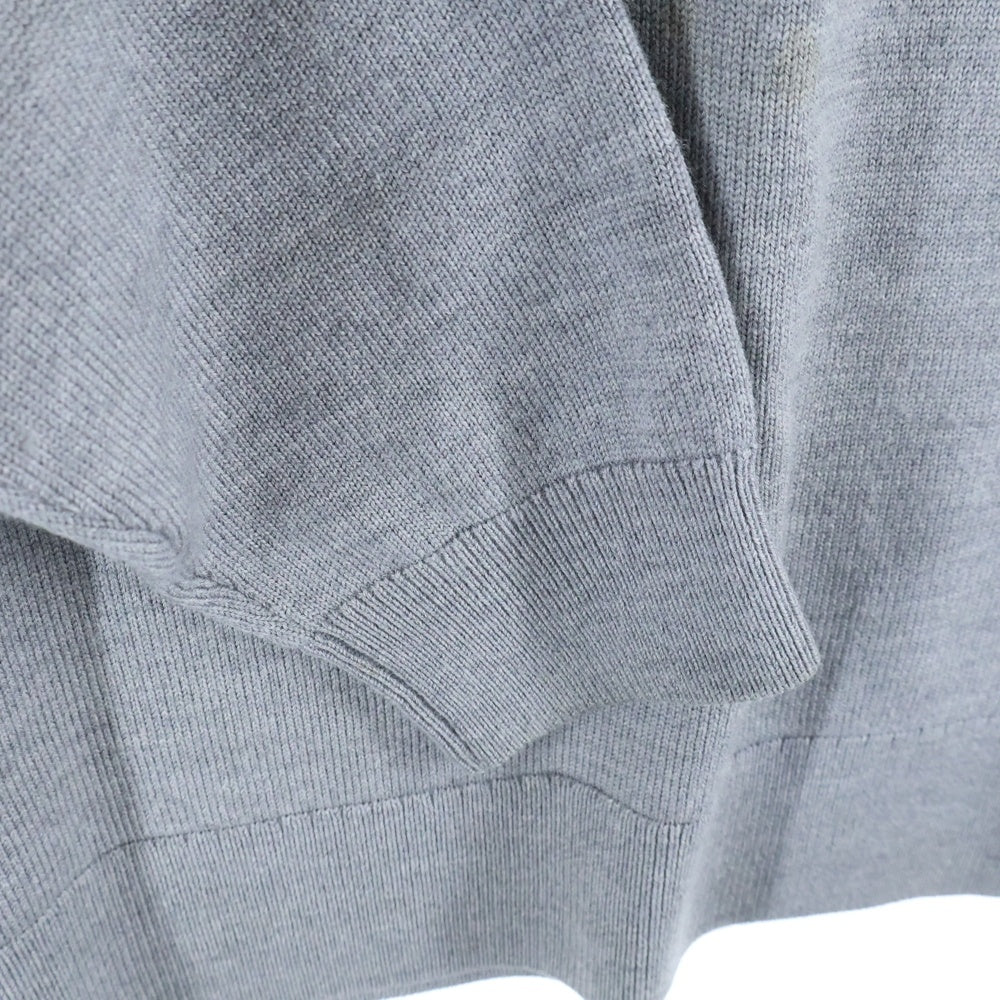 KENZO(ケンゾー) Wool Turtleneck With Mini Tiger Kenzo Paris Logo Sweater タイガー刺繍 ニットセーター グレー FA65PU5383TA