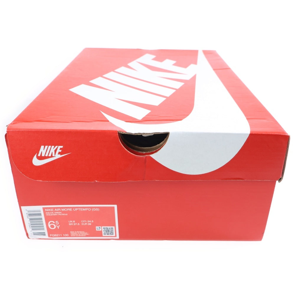NIKE(ナイキ) Women's Air More Uptempo ウィメンズ エアモアアップテンポ ハイカットスニーカー FB8480-100 ホワイト/ブラック US7.5/24.5cm レディース