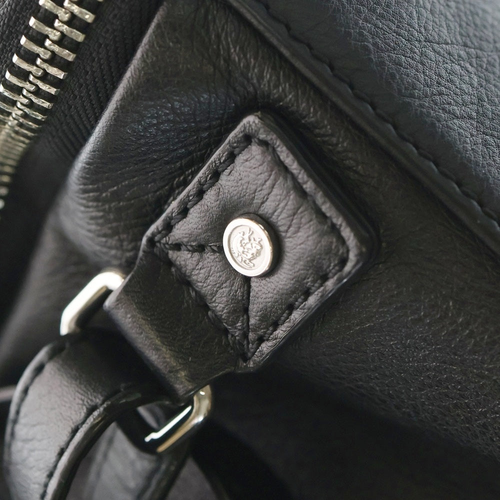 DIESEL(ディーゼル) センタージップ レザーバックパック バッグ ブラック レディース