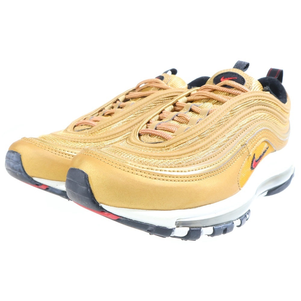 NIKE(ナイキ) WMNS AIR MAX 97 OG METALLIC GOLD VARSITY ローカットスニーカー DQ9131-700 ゴールド US7.5/24.5cm レディース