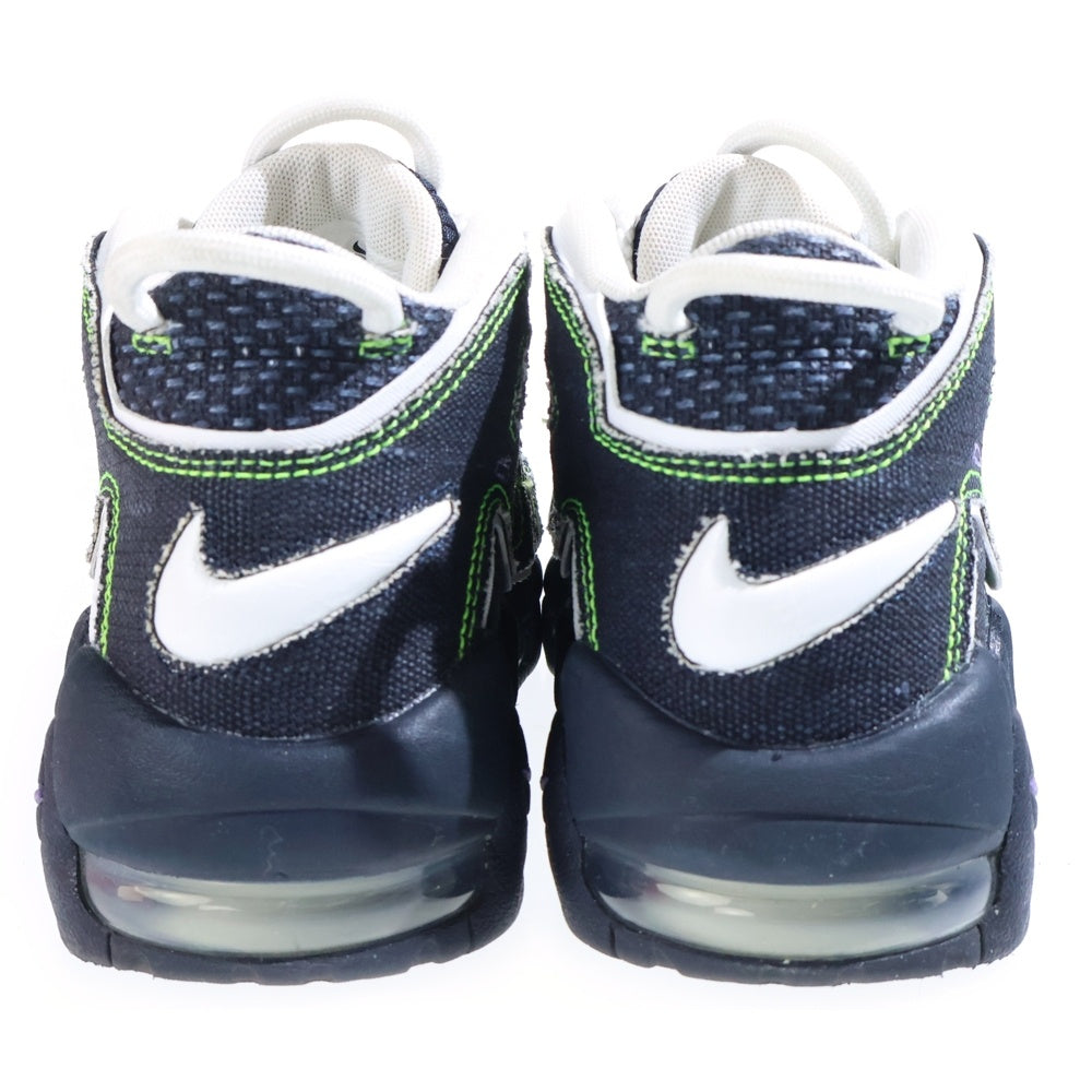 NIKE(ナイキ) SWDC W AIR MORE UPTEMPO モアアップテンポ ハイカットスニーカー DX4219-400 インディゴ US7.5/24.5cm レディース