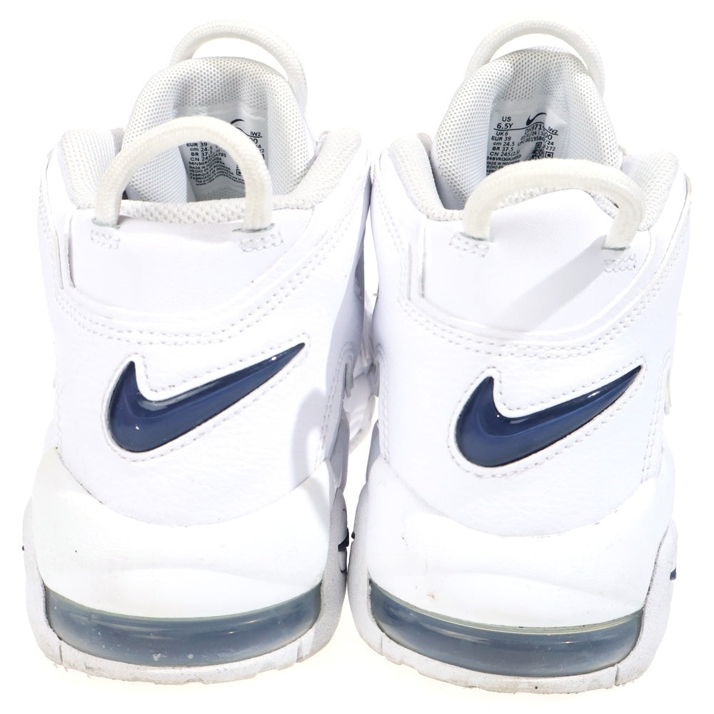 NIKE(ナイキ) GS Air More Uptempo エア モアアップテンポ ハイカットスニーカー DH9719-100 US6.5Y/24.5cm ホワイト レディース