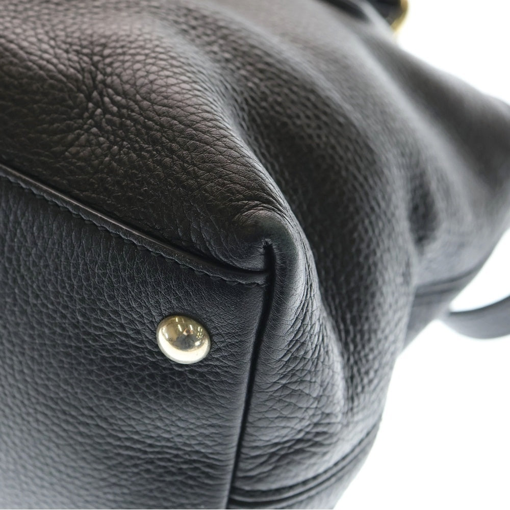 GUCCI(グッチ) 2WAY ソーホー インターロッキング タッセルフリンジ ハンドバッグ ショルダーバッグ 308362 ブラック レディース