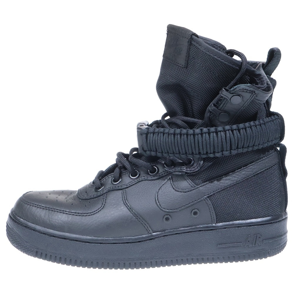 NIKE(ナイキ) SF AF1 スペシャルフィールドエアフォース ハイカットスニーカー US8/25cm ブラック 857872-002 レディース