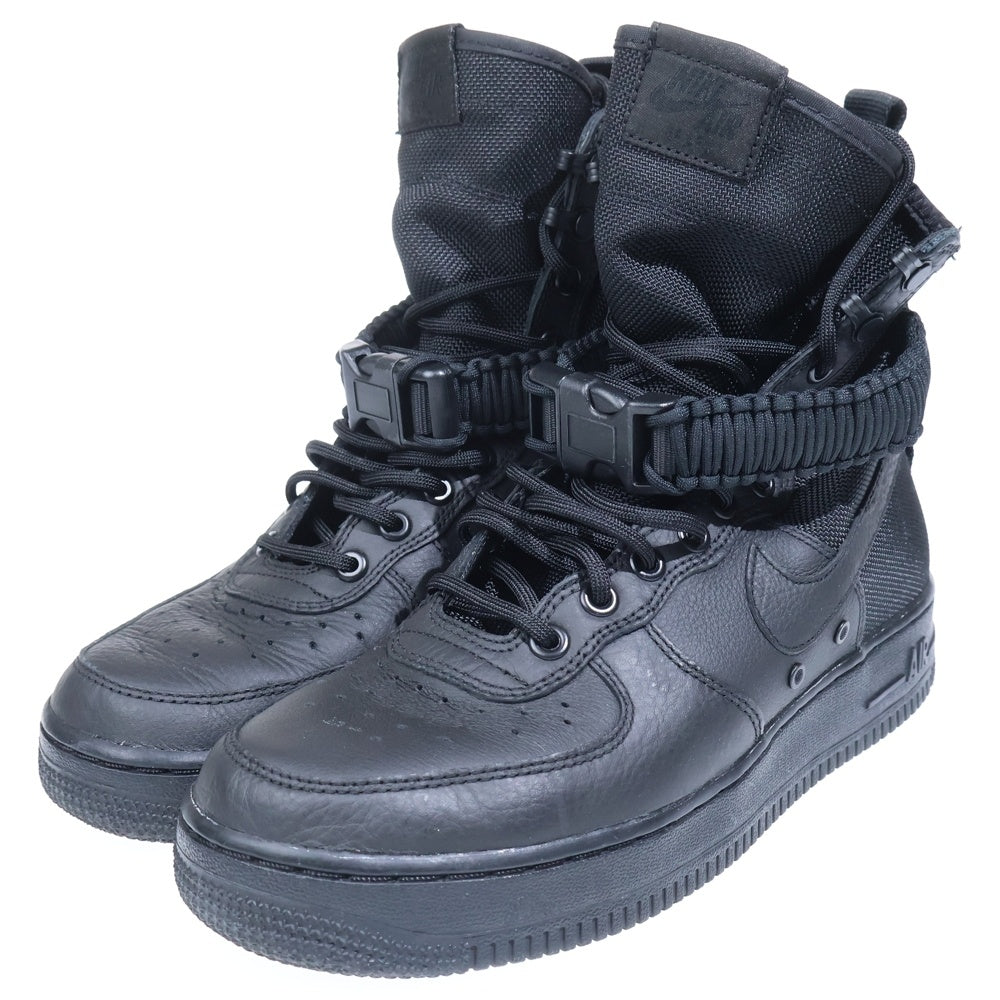 NIKE(ナイキ) SF AF1 スペシャルフィールドエアフォース ハイカットスニーカー US8/25cm ブラック 857872-002 レディース