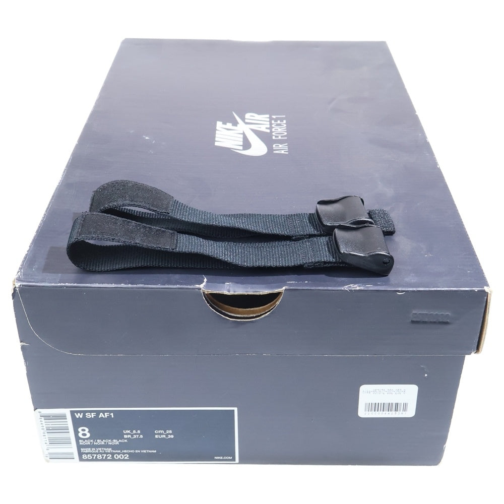 NIKE(ナイキ) SF AF1 スペシャルフィールドエアフォース ハイカットスニーカー US8/25cm ブラック 857872-002 レディース