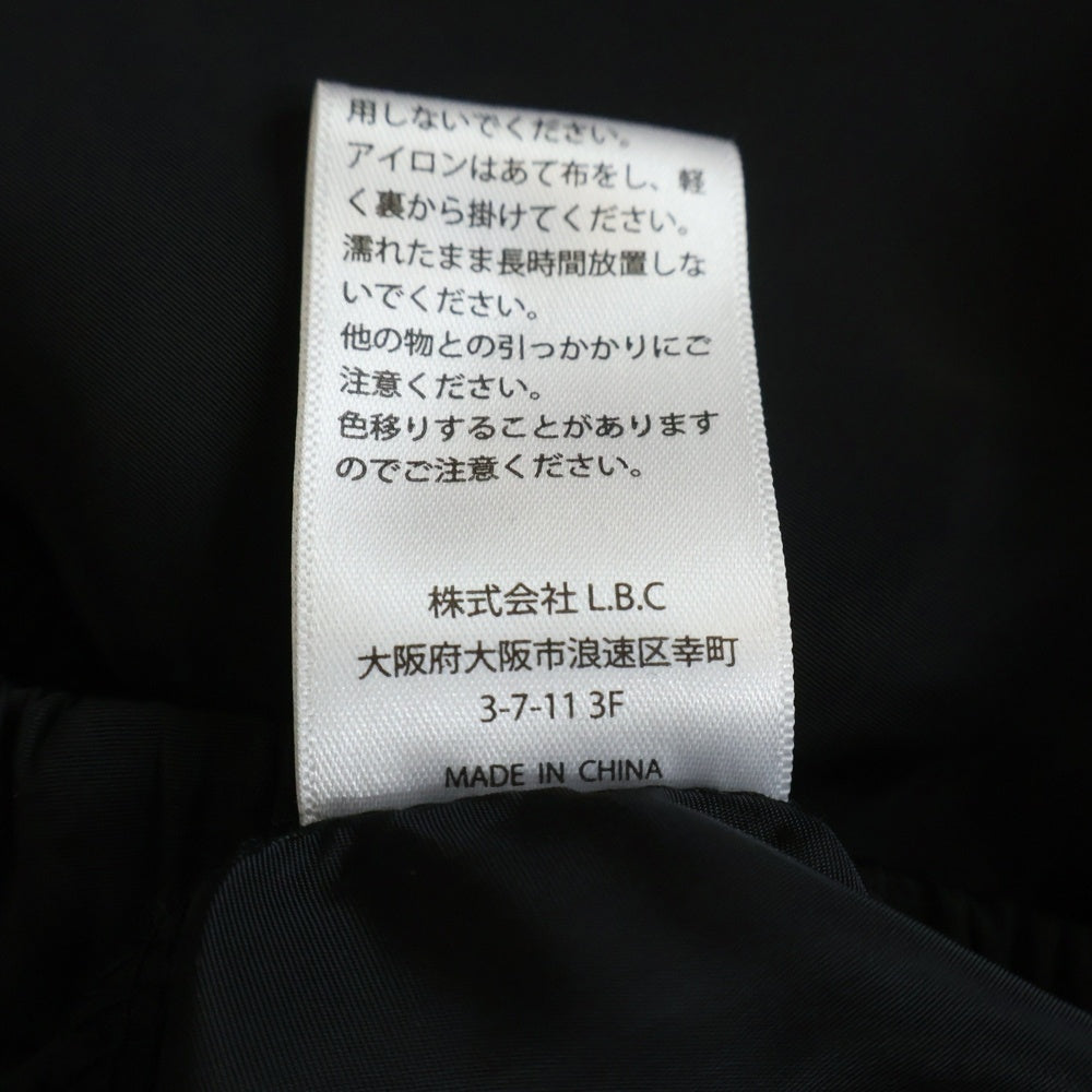NO BRAND(ノーブランド) CHUCLLA チュクラ キャタピラー ギャザーイージーパンツ ブラック レディース