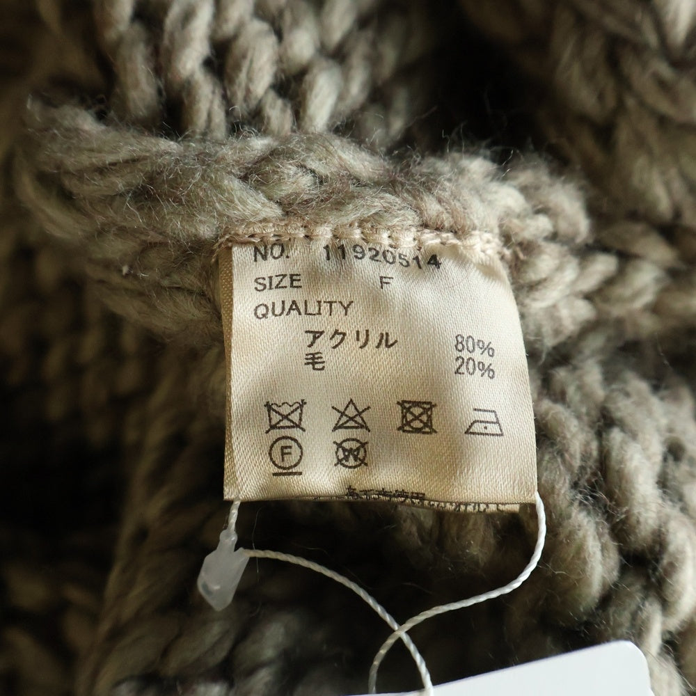 TODAYFUL(トゥデイフル) Lowgauge Sleeve Knit スリーブニット 11920514 ベージュ レディース