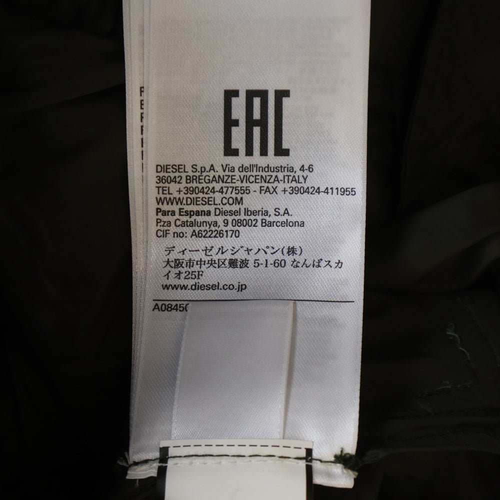DIESEL(ディーゼル) ダブルジップ ナイロンブルゾン ジャケット CN000089 カーキ レディース