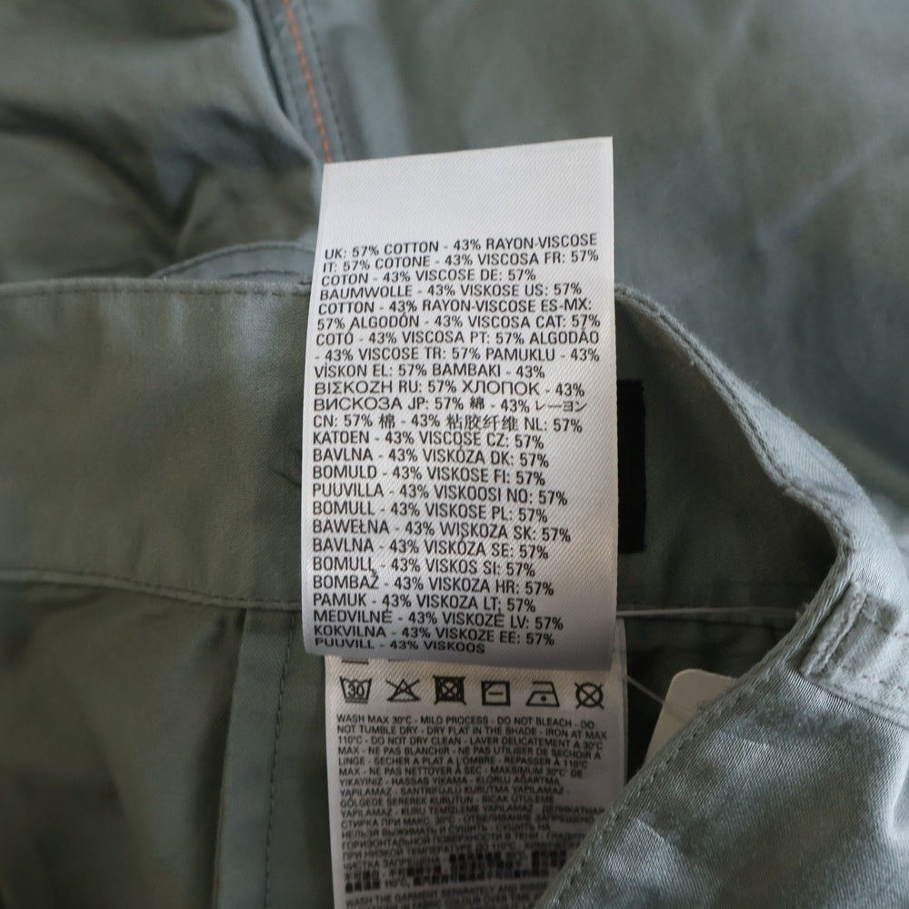 DIESEL(ディーゼル) P-MOON マルチポケット ワイドカーゴパンツ A08795 グレー レディース