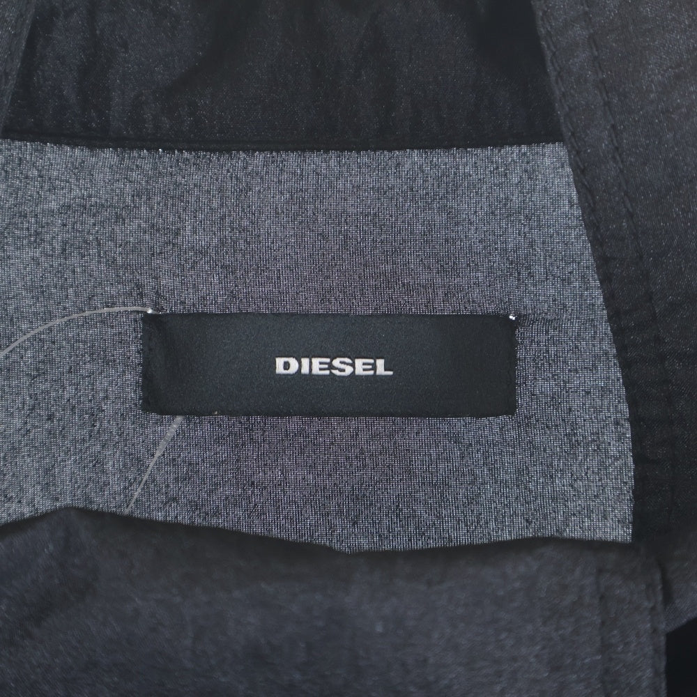 DIESEL(ディーゼル) C-COLAL-0GBBE ジップアップ ミリタリージャケット A04483 ブラック レディース