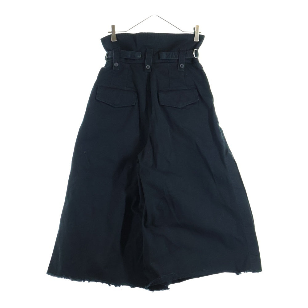 DIESEL(ディーゼル) サイドスリット ワイドデニムパンツ A62226170 ブラック レディース