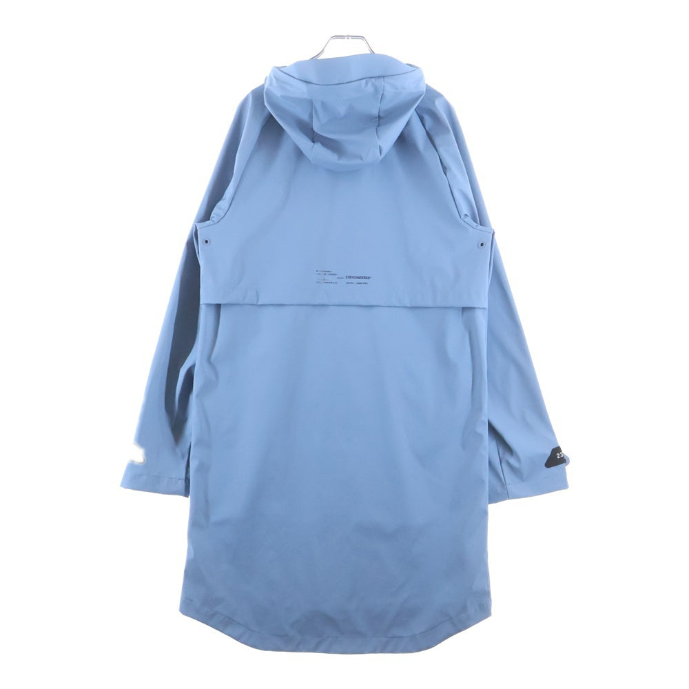 JORDAN BRAND(ジョーダンブランド) TRENCH JKT CHAMBRAY ジップアップ エンジニア フーディトレンチコート DV7692-427 ライトブルー レディース