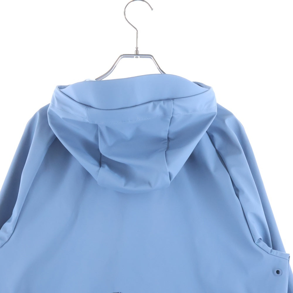 JORDAN BRAND(ジョーダンブランド) TRENCH JKT CHAMBRAY ジップアップ エンジニア フーディトレンチコート DV7692-427 ライトブルー レディース