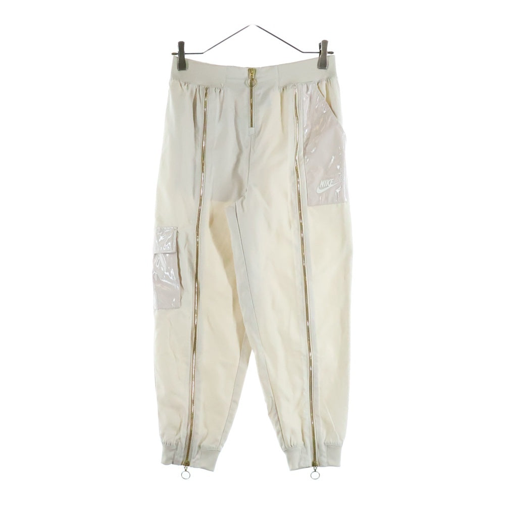 NIKE(ナイキ) アイコンクラッシュ ウインドブレーカー パンツ トレーニングパンツ CU6926-104 ベージュ レディース