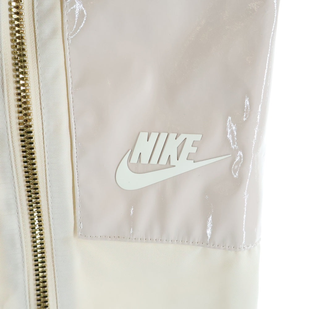 NIKE(ナイキ) アイコンクラッシュ ウインドブレーカー パンツ トレーニングパンツ CU6926-104 ベージュ レディース