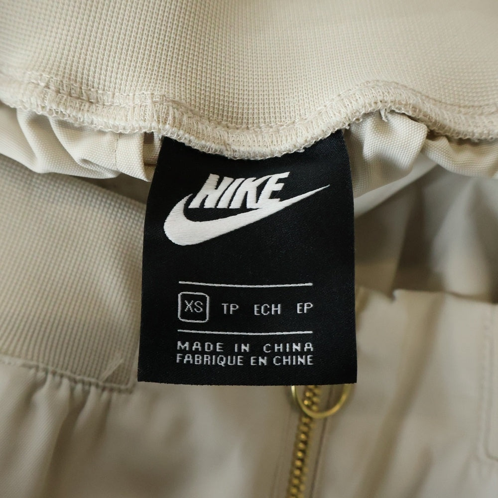 NIKE(ナイキ) アイコンクラッシュ ウインドブレーカー パンツ トレーニングパンツ CU6926-104 ベージュ レディース