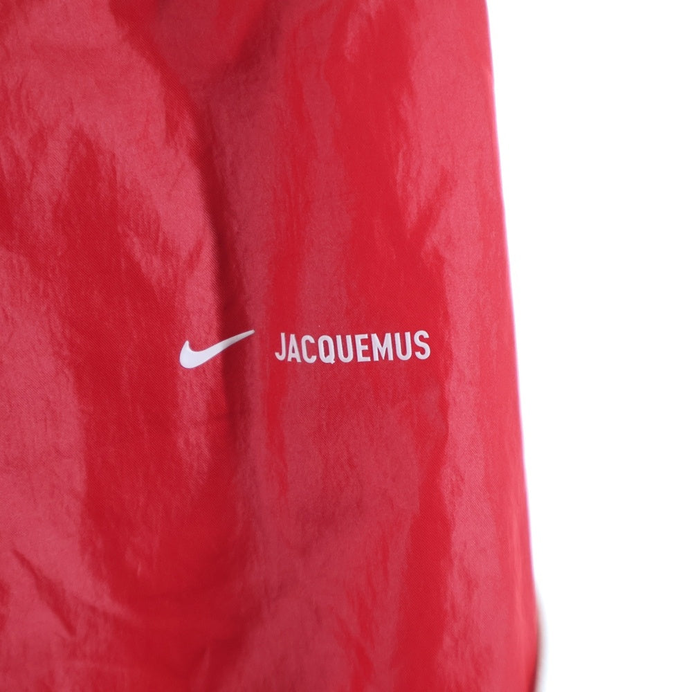 NIKE(ナイキ) × JACQUEMUS ジャックムス AS U NRG JACQUEMUS TRACK PANT メタルロゴ ナイロンパンツ FV5702-642 レッド レディース