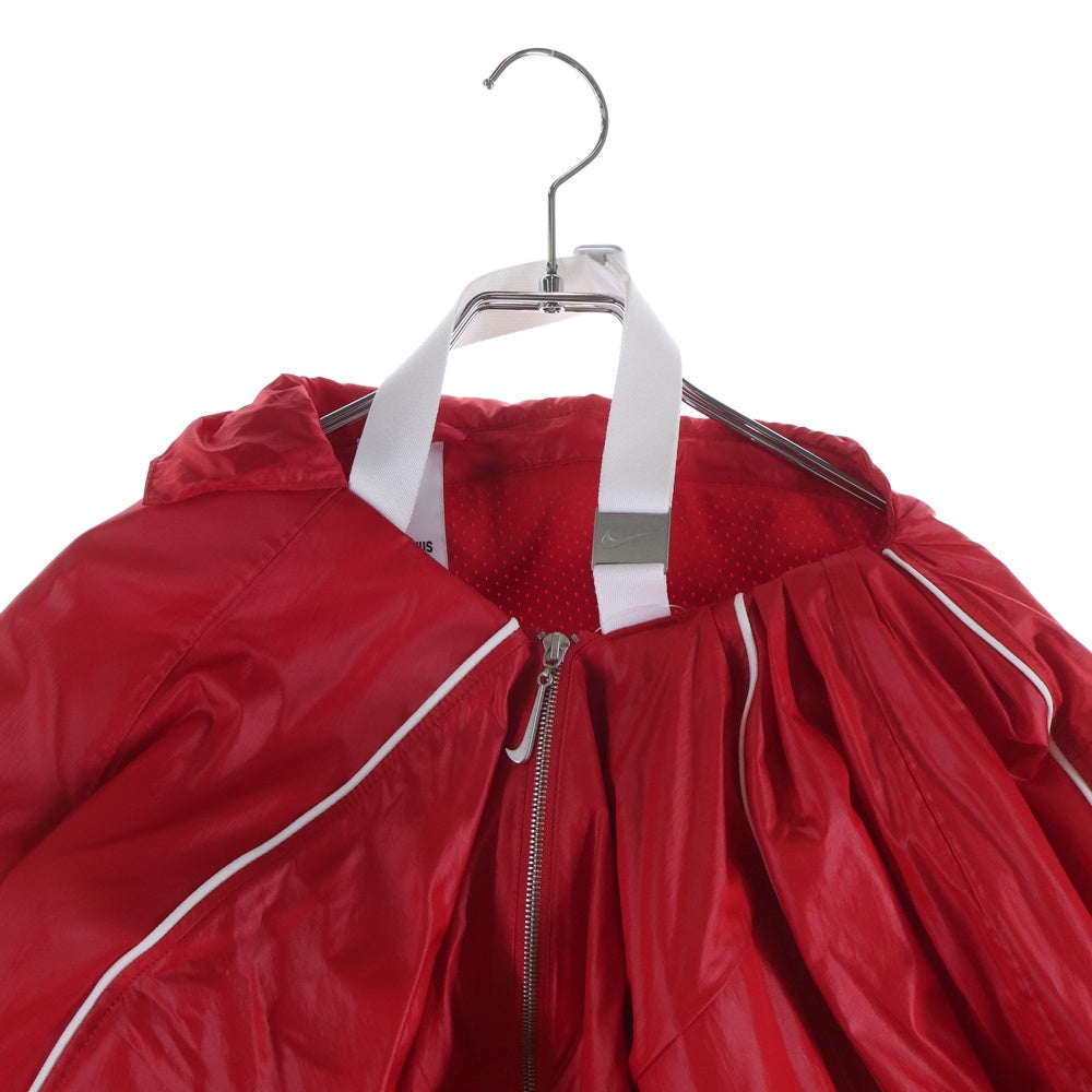 NIKE(ナイキ) × JACQUEMUS ジャックムス AS U NRG JACQUEMUS TRACK JACKET ナイロン トラックジャケット レッド FV5690-642 レディース