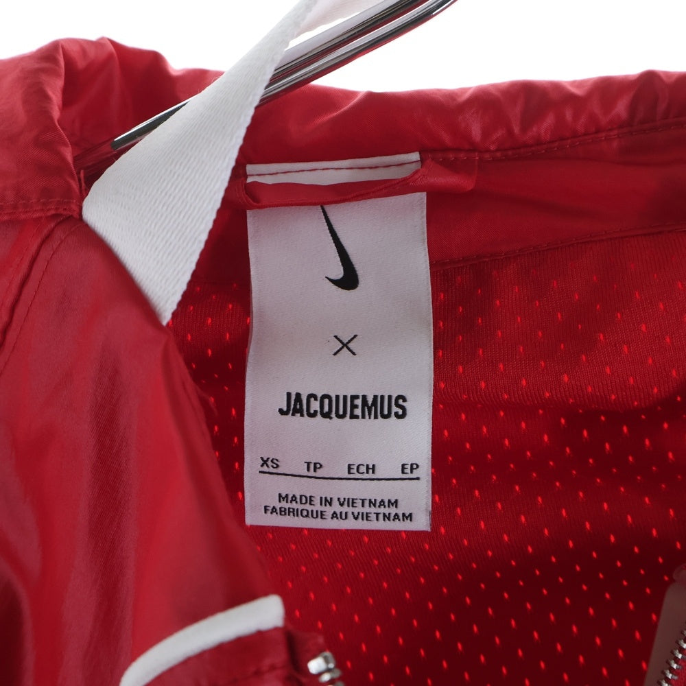 NIKE(ナイキ) × JACQUEMUS ジャックムス AS U NRG JACQUEMUS TRACK JACKET ナイロン トラックジャケット レッド FV5690-642 レディース