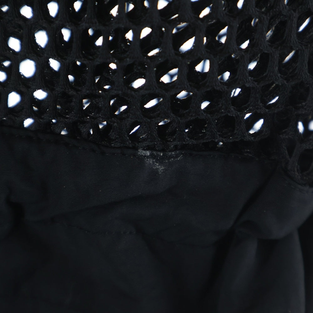 NO BRAND(ノーブランド) RISLEY リズレイ メッシュマウンテンパーカー ブラック レディース