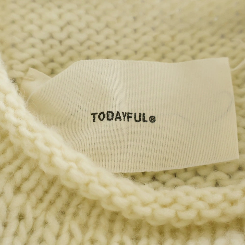 TODAYFUL(トゥデイフル) Vintage Hand Knit ヴィンテージ ハンドニット セーター 12020512 アイボリー レディース