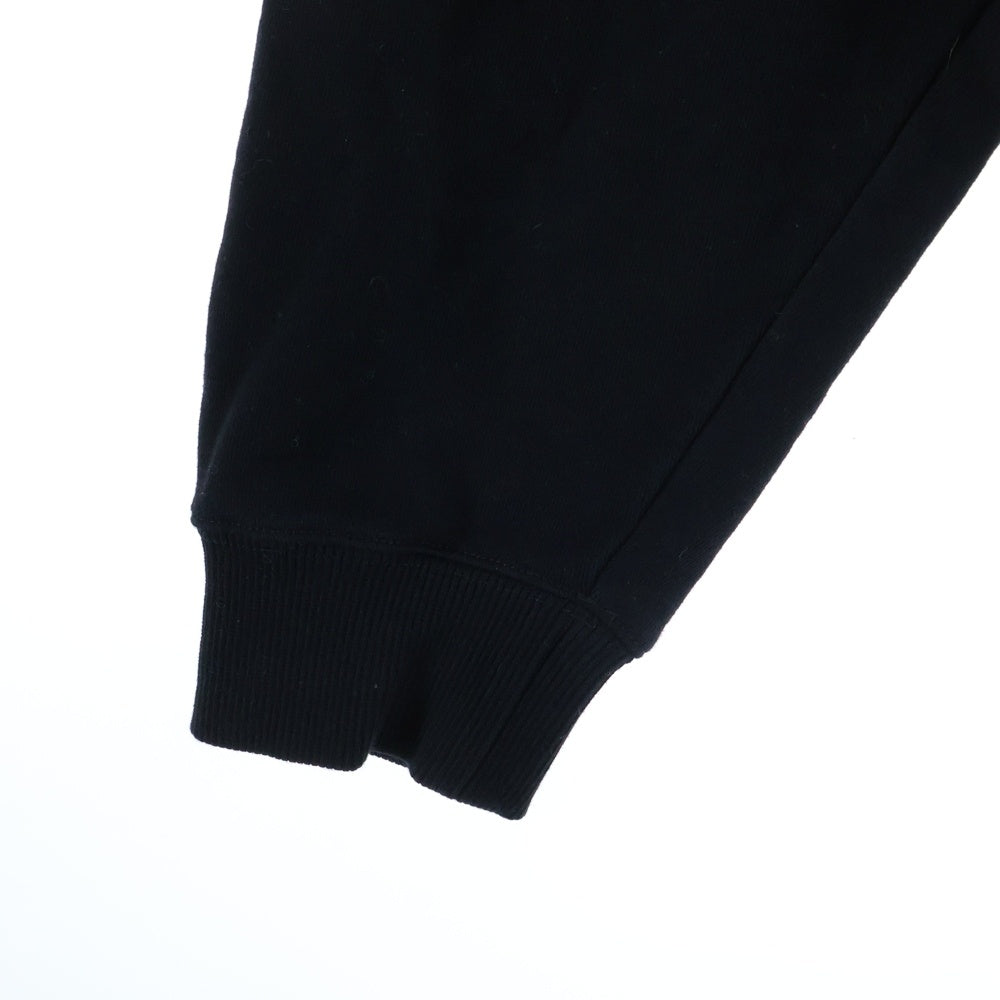 CELINE(セリーヌ) カレッジロゴ フロッキープリント クルーネックスウェットトレーナー ブラック RY030670Q.38AW