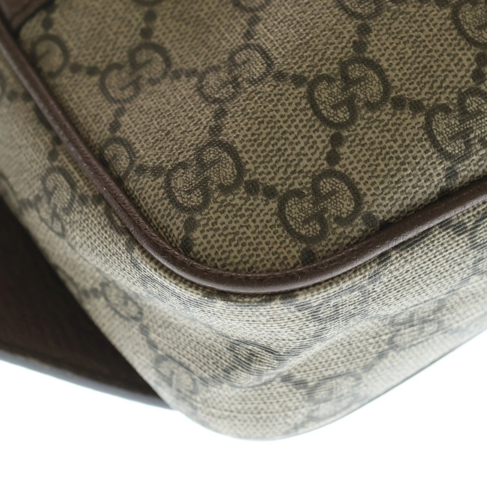 GUCCI(グッチ) オフィディア GGスプリーム ベルトバッグ ボディバッグ ウエストバッグ PVC ベージュ レディース