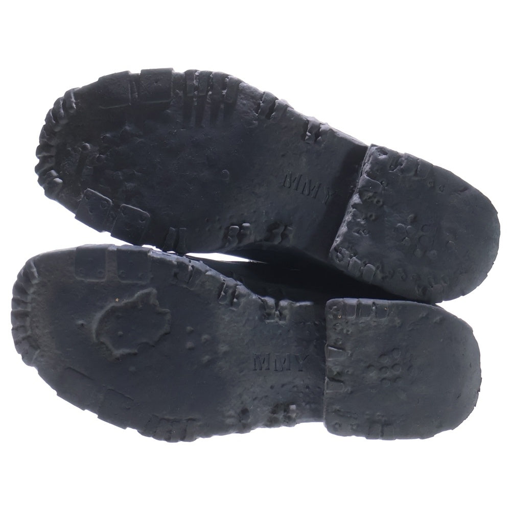 MIHARA YASUHIRO(ミハラヤスヒロ) Vintage Like Sole Leather Shoes PAST ライクソールレザーシューズ S09FW702 ブラック