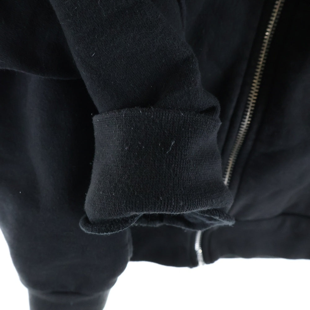 CHROME HEARTS(クロムハーツ) FOTI SWTSHRT HD ZIP フォティ バックプリントジップパーカー フーディ ブラック
