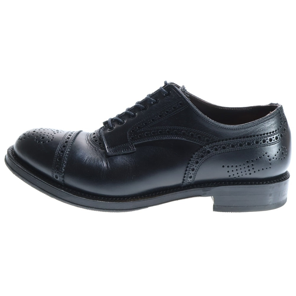 foot the coacher(フットザコーチャー) MENDELL メンデル レースアップ レザーシューズ ブラック FTC1734003