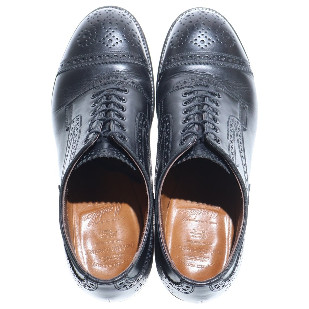 foot the coacher(フットザコーチャー) MENDELL メンデル レースアップ レザーシューズ ブラック FTC1734003