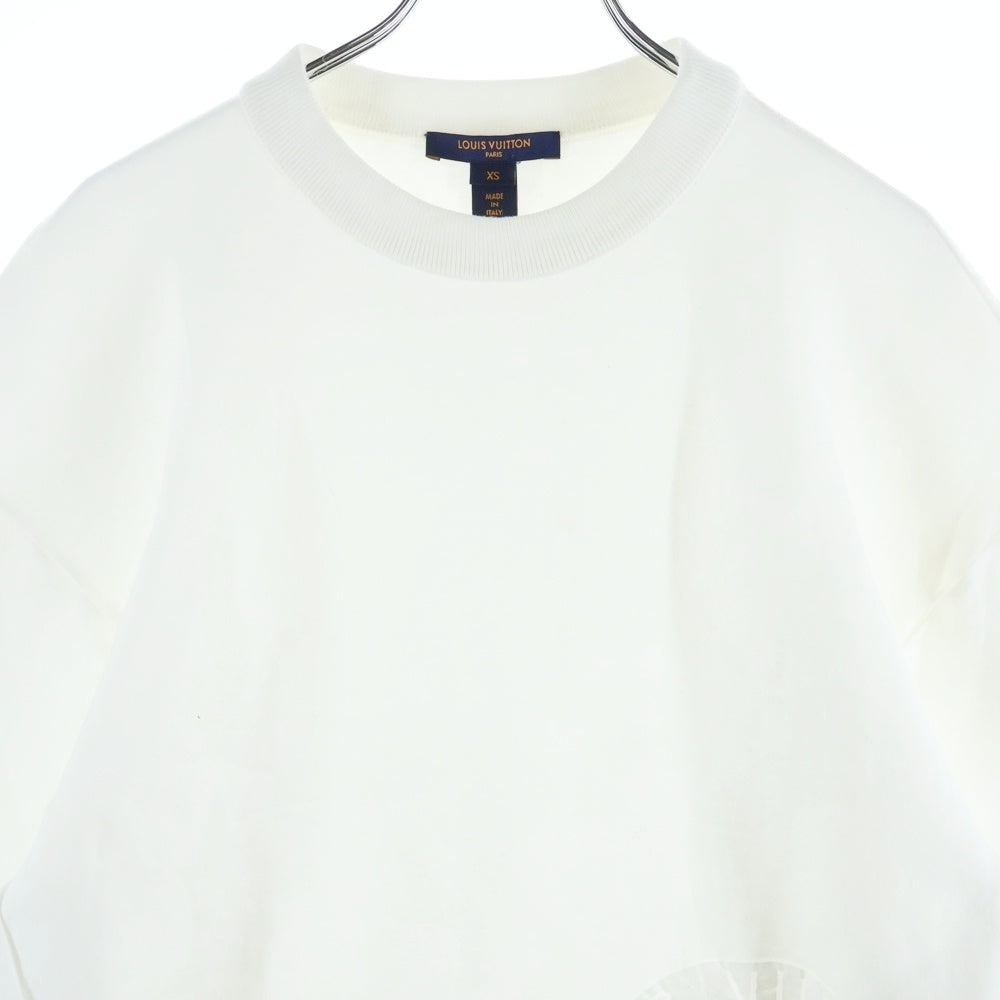 LOUIS VUITTON(ルイヴィトン) 19AW サークルロゴプリント スウェットワンピース RW192W FED FHDR39 ホワイト レディース