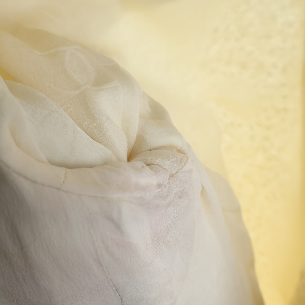 CHANEL(シャネル) パールボタン ツイード ジャケット P60351V45919 アイボリー レディース