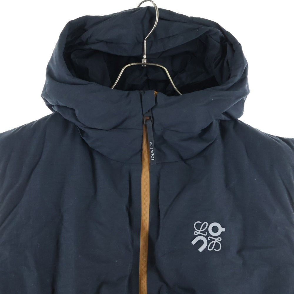 LOEWE(ロエベ) 24SS On logo technical puffer vest テクニカルパフ ダウンベスト ブラック レディース S929Y02W03