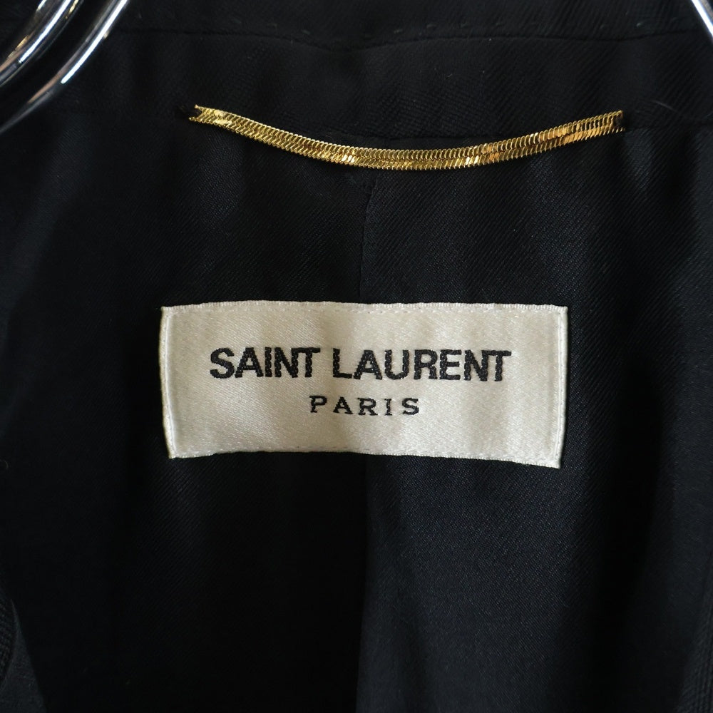 SAINT LAURENT PARIS(サンローランパリ) 18SS 1ボタン テーラードジャッケト ブラック 71VS 536055 Y399W 1000 レディース