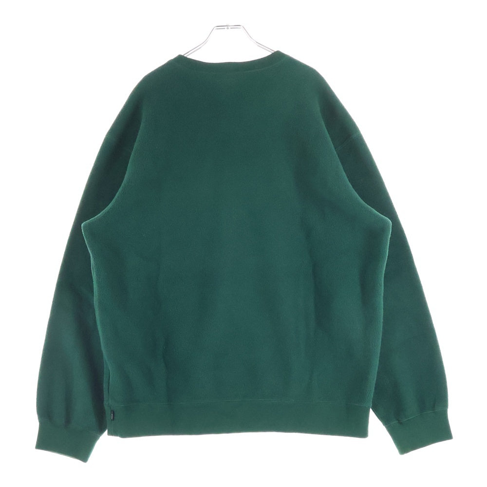 SUPREME(シュプリーム) 19AW Polartec Crew Neck ポーラテッククルーネック フルースシャツ グリーン