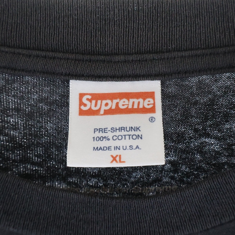 SUPREME(シュプリーム) 05SS ×Peter Saville Joy Division Tee ピーターサヴィル ジョイ ディビジョン 半袖Tシャツ ブラック