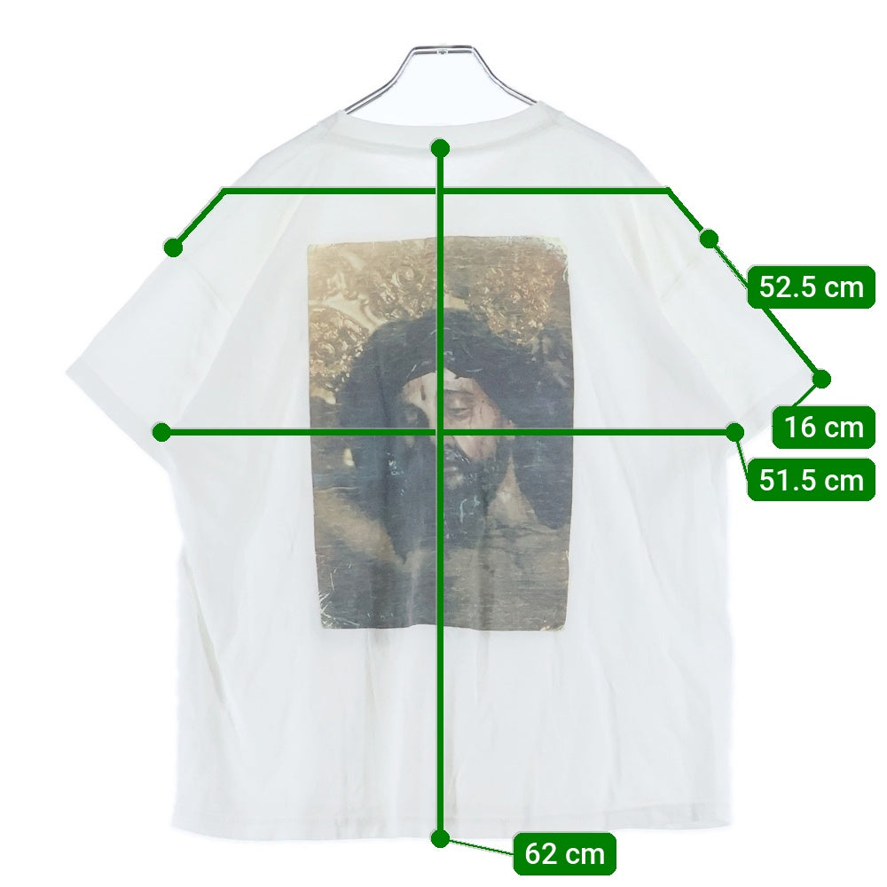 VINTAGE(ヴィンテージ) 00s-90s ART 両面 Jesus クルーネックTシャツ ホワイト