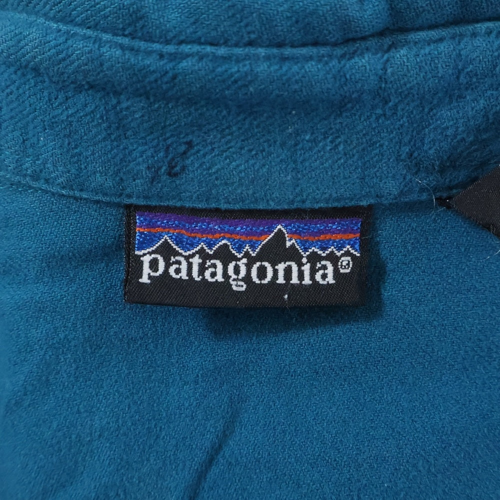 PATAGONIA(パタゴニア) 90s Chamois cloth シャモアクロス 長袖シャツ グリーン