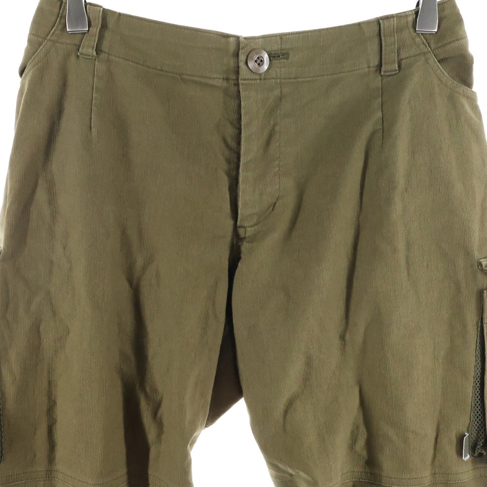 UNDERCOVER(アンダーカバー) 00AW MELTING POT期 スウェット切替 カーゴパンツ カーキ