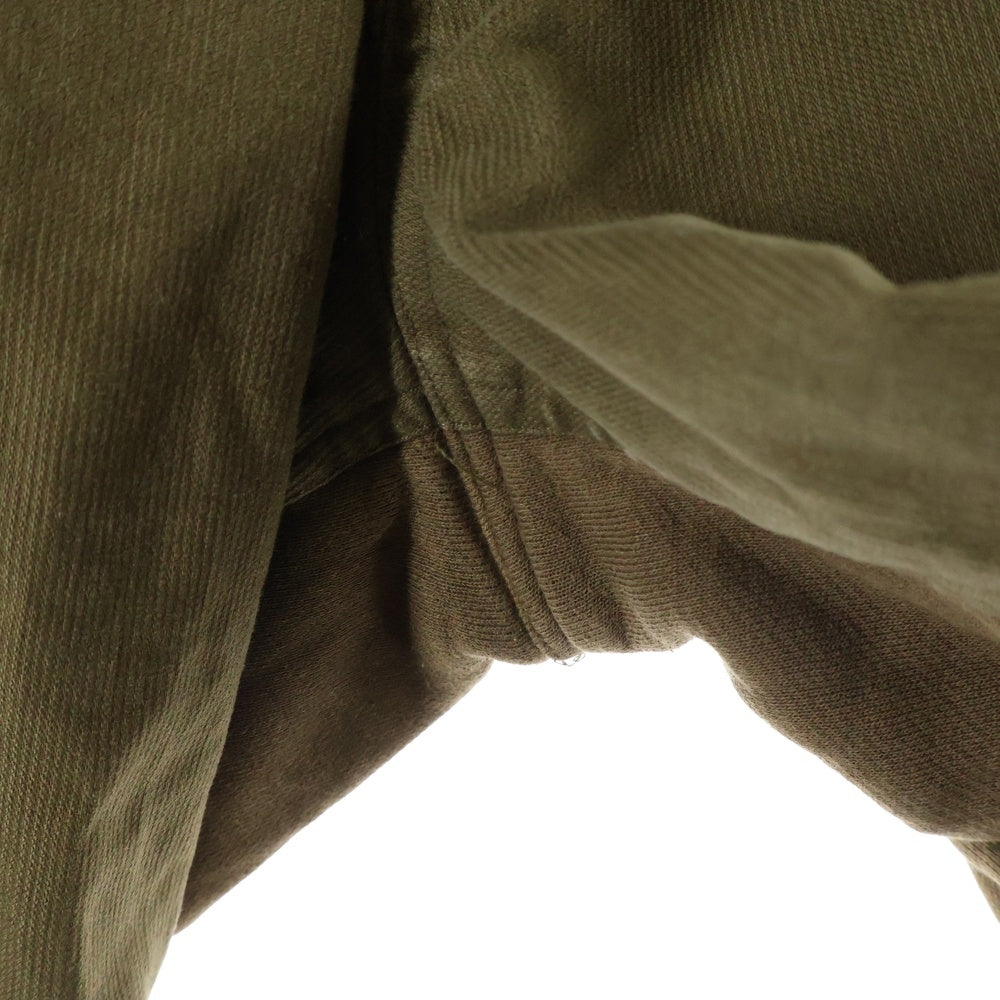 UNDERCOVER(アンダーカバー) 00AW MELTING POT期 スウェット切替 カーゴパンツ カーキ