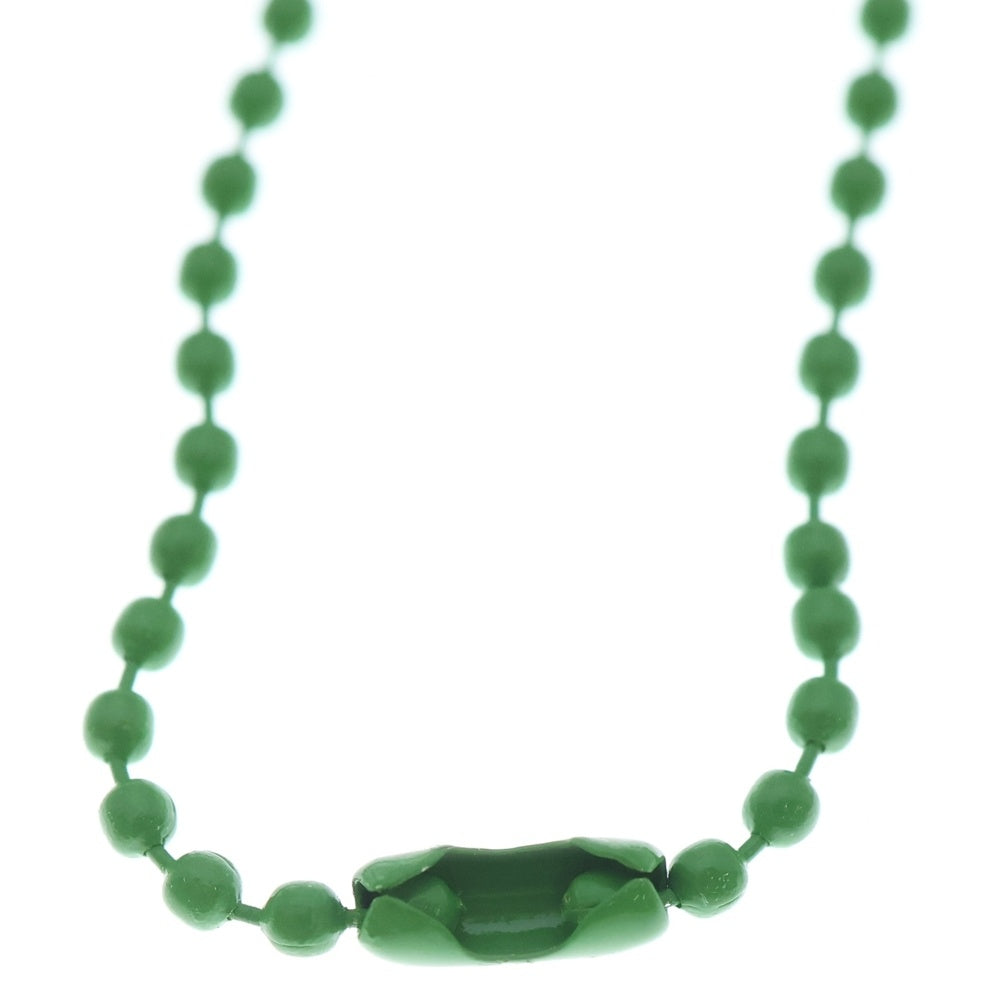 CHROME HEARTS(クロムハーツ) RUBBER CH CRS SML ラバースモールCHクロス シリコンラバーネックレス グリーン