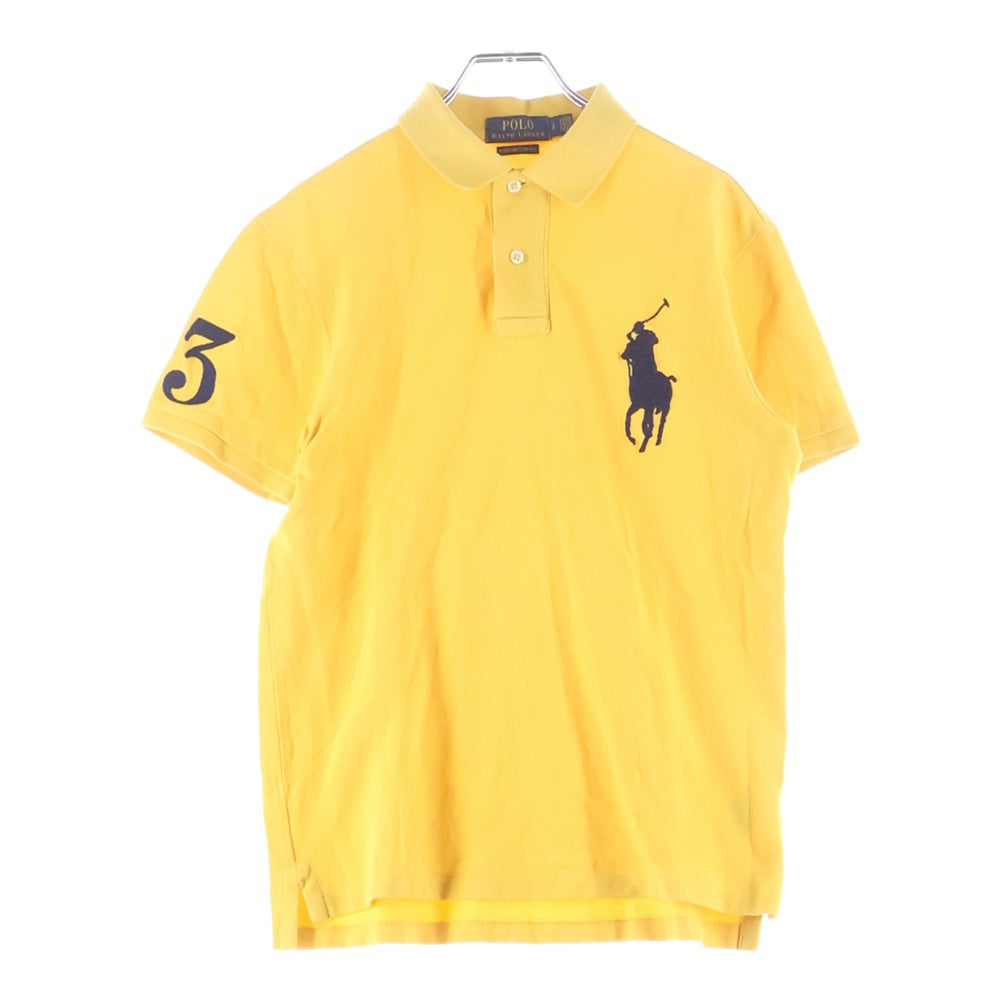 POLO RALPH LAUREN(ポロラルフローレン) ポニー刺繍 ポロシャツ イエロー