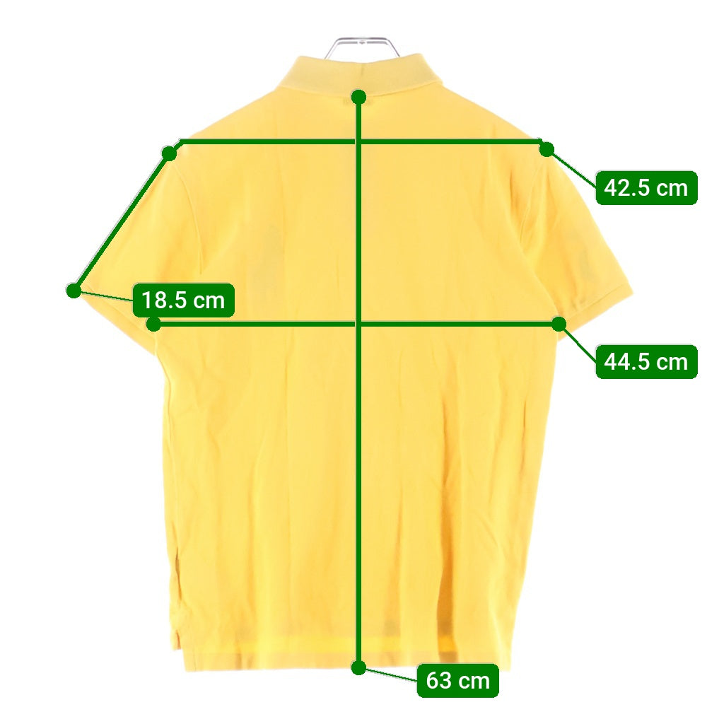 POLO RALPH LAUREN(ポロラルフローレン) ポニー刺繍 ポロシャツ イエロー